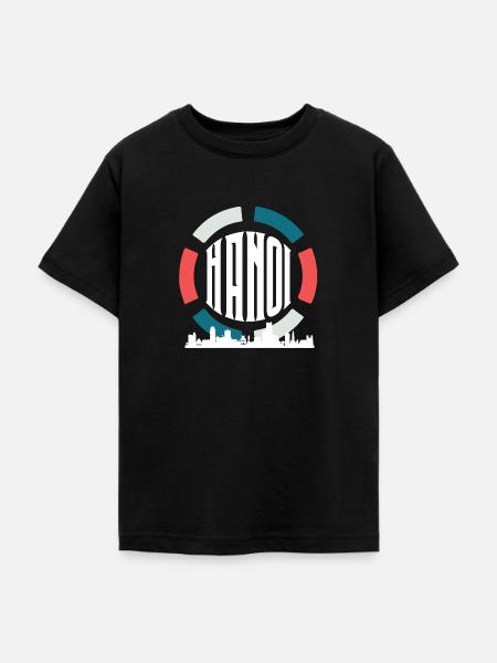 Hanoi - Teenager T-Shirt - Schwarz