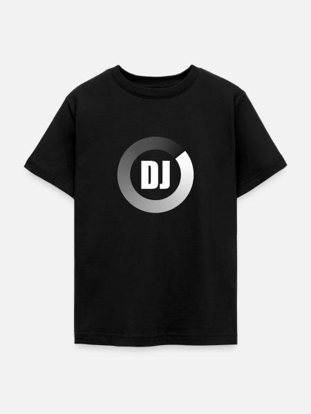 DJ Party Discjockey - Teenager T-Shirt - Schwarz