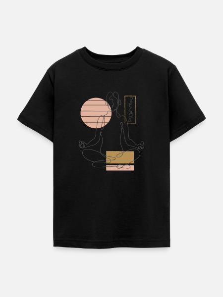 relaxen - Teenager T-Shirt - Schwarz