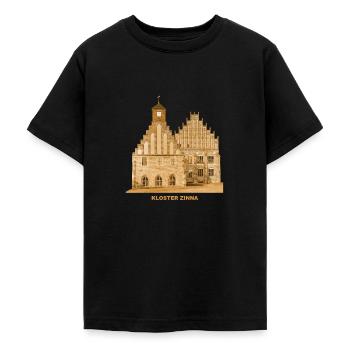 Zinna Kloster Jüterbog Teltow Brandenburg - Teenager T-Shirt - Schwarz - Vorne - AI Model Teenager Male light (155cm)
