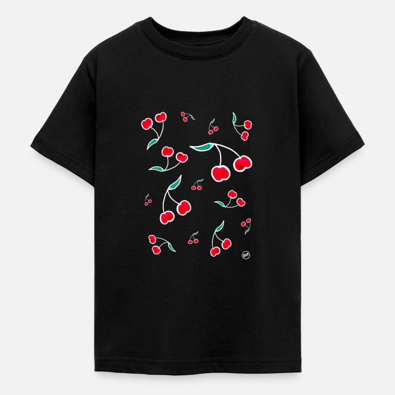 * BAM * be_cherry - T-shirt Ado - noir