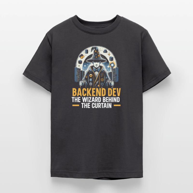 Backend-Entwickler Programmierung Softwareprogrammierer Teenager T-Shirt