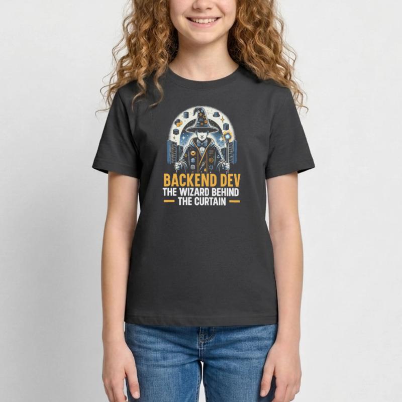 Backend-Entwickler Programmierung Softwareprogrammierer Teenager T-Shirt