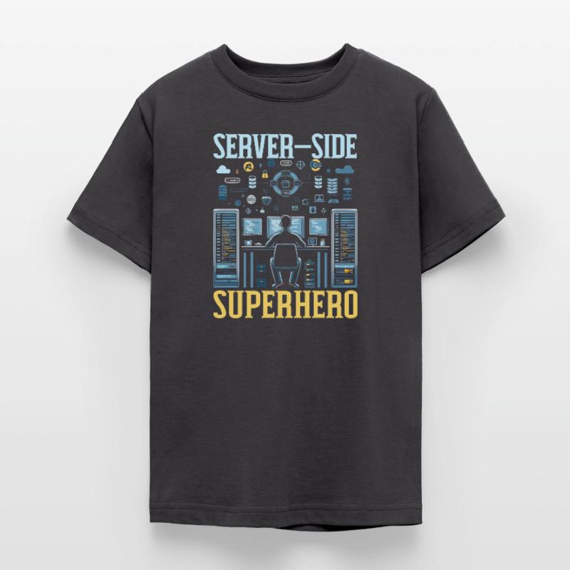 Backend-Entwickler Programmierung Softwareprogrammierer Teenager T-Shirt