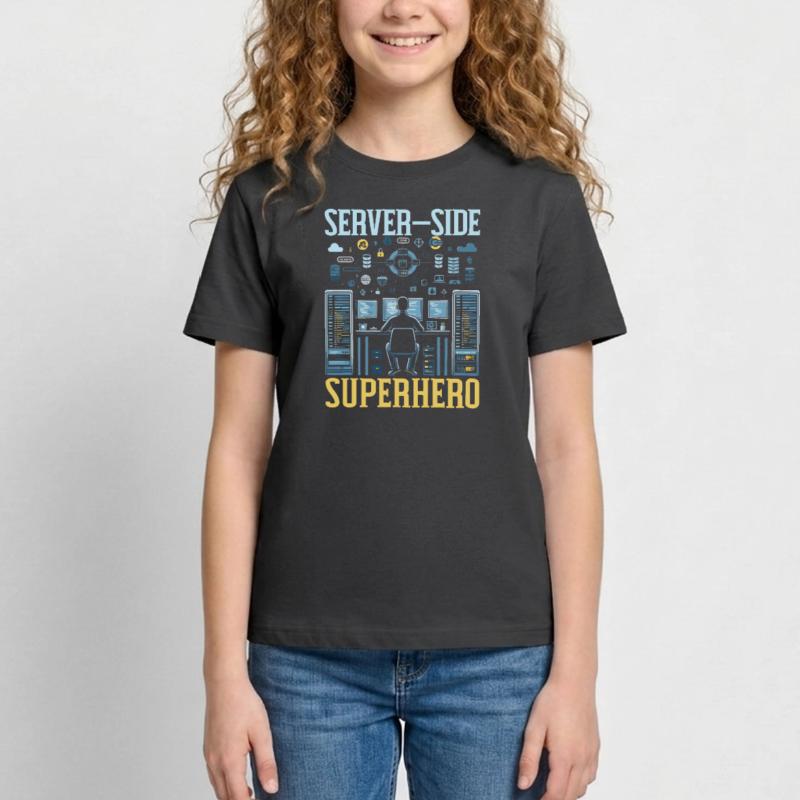 Backend-Entwickler Programmierung Softwareprogrammierer Teenager T-Shirt