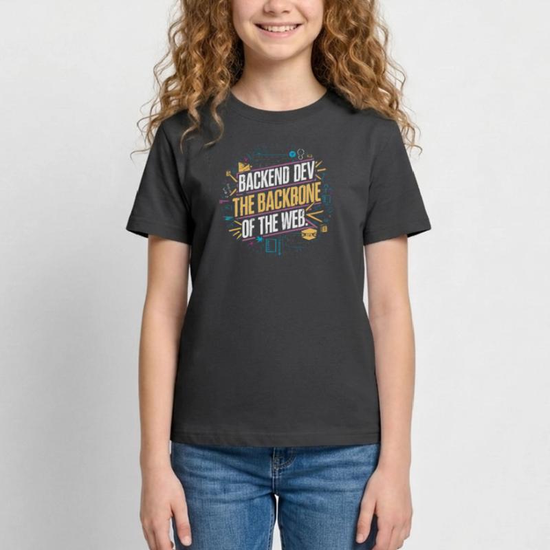 Backend-Entwickler Programmierung Softwareprogrammierer Teenager T-Shirt