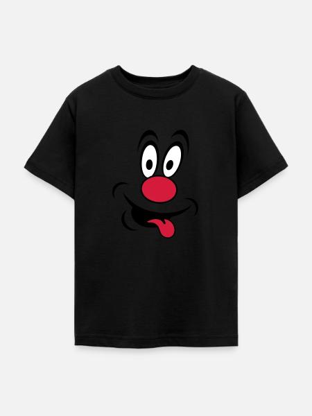 clown - Teenager T-Shirt - Schwarz
