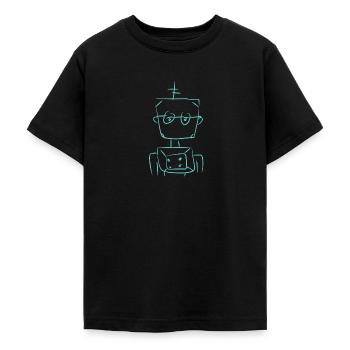 Roboter Technik - Teenager T-Shirt - Schwarz - Vorne - AI Model Teenager Male light (155cm)