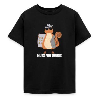 Squirrel Shadow - Teenager T-Shirt - Schwarz - Vorne - AI Model Teenager Male light (155cm)