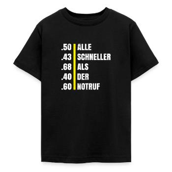 Paintball Gotcha Paintballspieler - Teenager T-Shirt - Schwarz - Vorne - AI Model Teenager Male light (155cm)