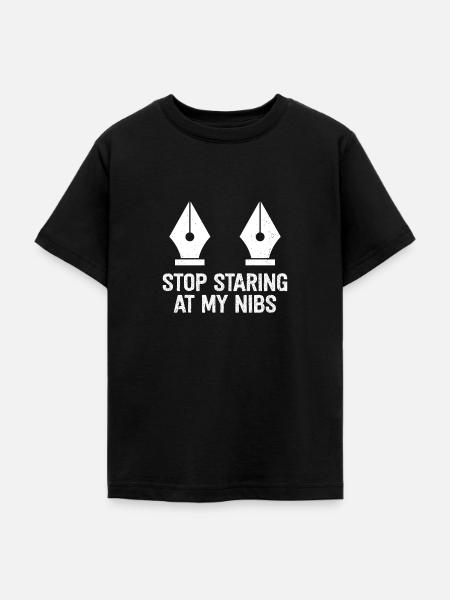 Fountain pen - Teenager T-Shirt - Schwarz