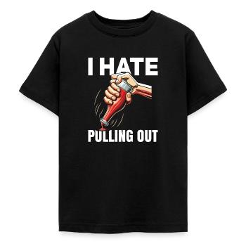 Ketchup - Teenage T-Shirt - black - Front - AI Model Teenager Male light (155cm)