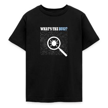 Coding Programmer Coder - Teenage T-Shirt - black - Front - AI Model Teenager Male light (155cm)
