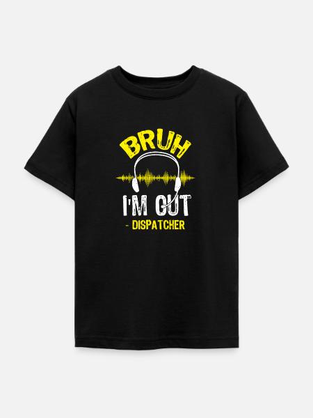 Dispatch Operator Dispatcher - Teenager T-Shirt - Schwarz
