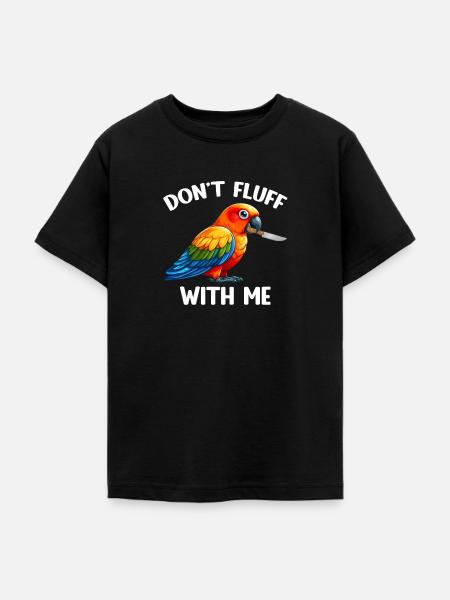 Sun conure - Teenager T-Shirt - Schwarz