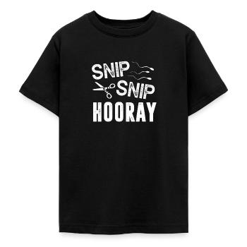 Post Vasectomy Survivor - Teenage T-Shirt - black - Front - AI Model Teenager Male light (155cm)