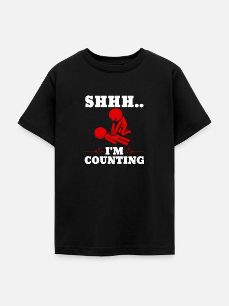 CPR Instructor - Teenager T-Shirt - Schwarz