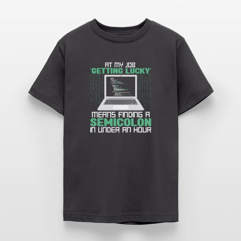 Programmer Developer Coding Coder Teenage T-Shirt