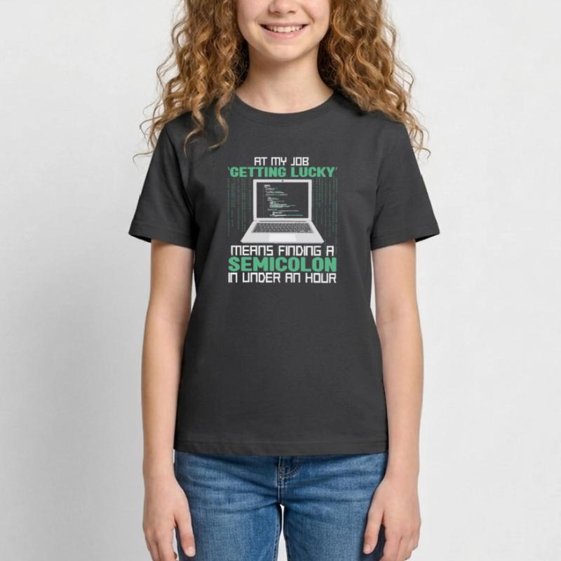 Programmer Developer Coding Coder Teenage T-Shirt