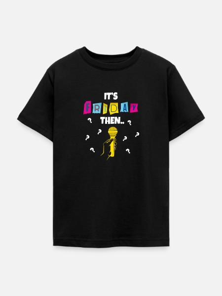 Trivia Night Host - Teenager T-Shirt - Schwarz