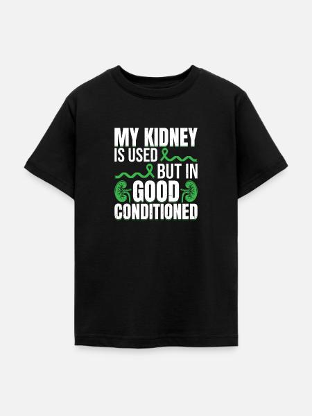 Kidney Donor - Teenager T-Shirt - Schwarz
