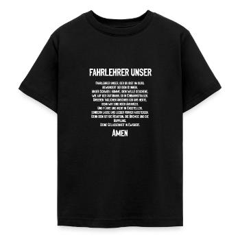 Fahrlehrer Unser Fahrschule Fahrschüler - Teenager T-Shirt - Schwarz - Vorne - AI Model Teenager Male light (155cm)