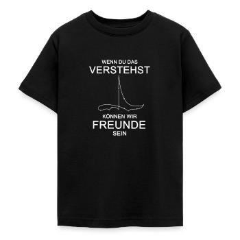Chorleiter Dirigenten bei der Probe Taktstock - Teenager T-Shirt - Schwarz - Vorne - AI Model Teenager Male light (155cm)