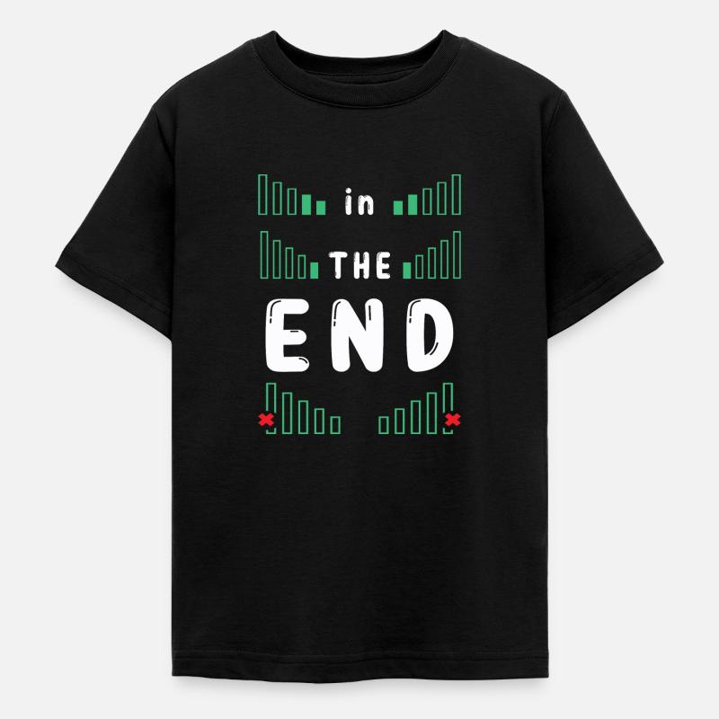 EN FIN de COMPTE - T-shirt Ado - noir