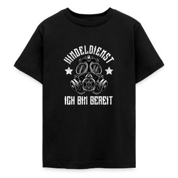 Windeldienst Windeln wechseln - Teenager T-Shirt - Schwarz - Vorne - AI Model Teenager Male light (155cm)