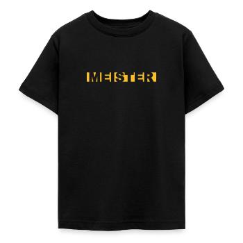 Meister - Teenager T-Shirt - Schwarz - Vorne - AI Model Teenager Male light (155cm)