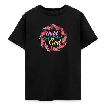 Kind Gottes, Christlich, Kindergeburtstag - Teenager T-Shirt - Schwarz - Vorne - AI Model Teenager Male light (155cm)