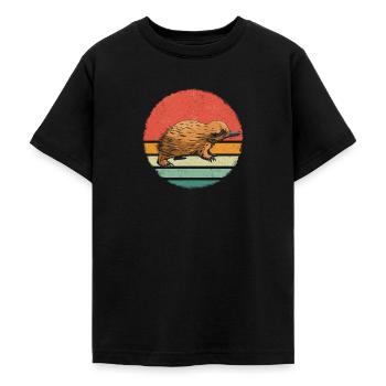 Schnabeltier Tier - Teenager T-Shirt - Schwarz - Vorne - AI Model Teenager Male light (155cm)