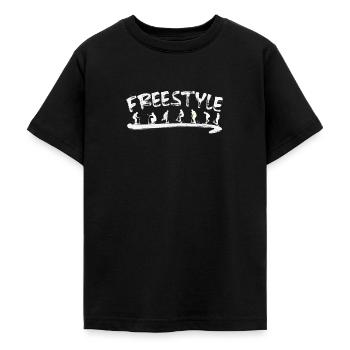 stuntscooter kickscooter scooter kick scooter - Teenage T-Shirt - black - Front - AI Model Teenager Male light (155cm)