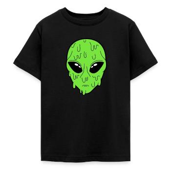 Alien - Teenager T-Shirt - Schwarz - Vorne - AI Model Teenager Male light (155cm)