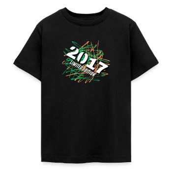 Limited Edition 2017 - Teenager T-Shirt - Schwarz - Vorne - AI Model Teenager Male light (155cm)