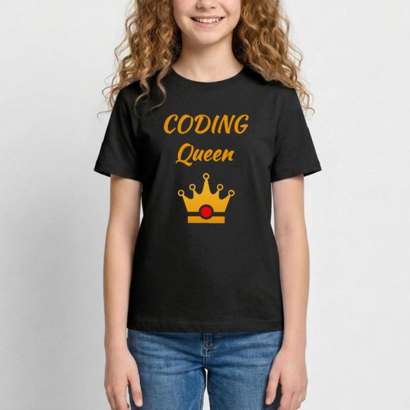 Coding Queen Queen Programmer Mrs. Software Teenage T-Shirt