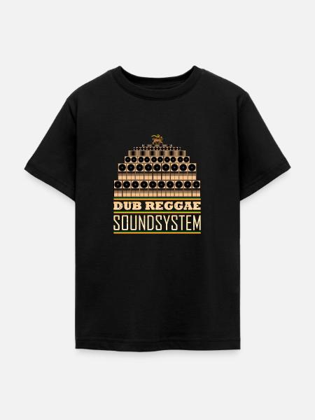 Dub Reggae Soundsystem - Teenager T-Shirt - Schwarz