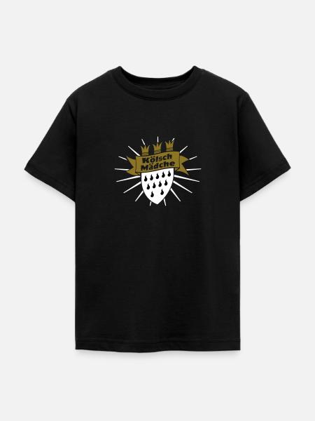 Kölsch Mädche - Teenager T-Shirt - Schwarz