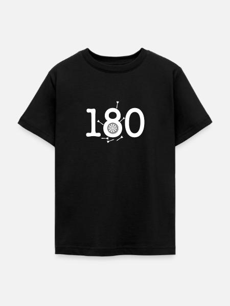 180 Dart Love - Teenager T-Shirt - Schwarz