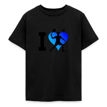 Pickleball Pickleballspielen Racquetball Racquetba - Teenage T-Shirt - black - Front - AI Model Teenager Male light (155cm)