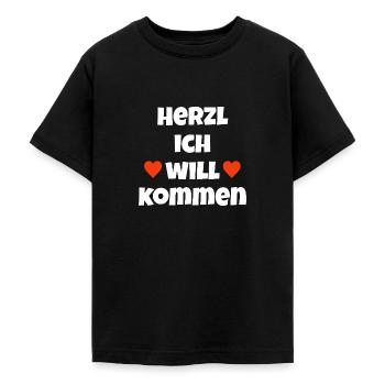Herzlich Willkommen für Paare in der Beziehung - Teenager T-Shirt - Schwarz - Vorne - AI Model Teenager Male light (155cm)