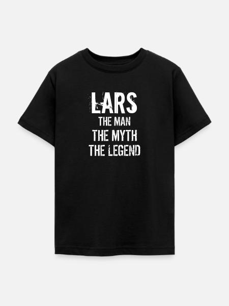Lars Geschenk - Teenager T-Shirt - Schwarz