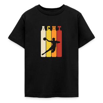8. Geburtstag Geschenk Handballer Handball - Teenager T-Shirt - Schwarz - Vorne - AI Model Teenager Male light (155cm)