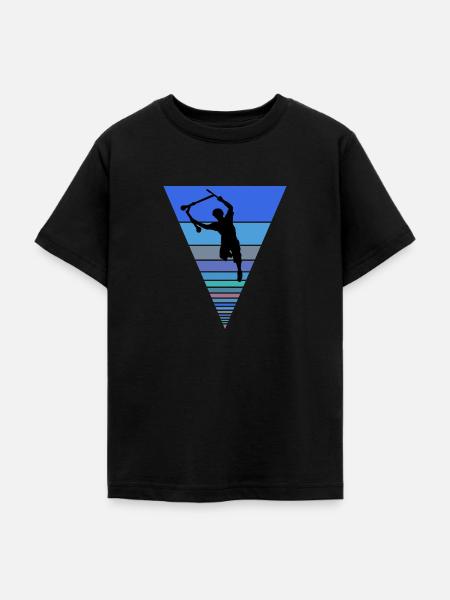 Freestyle-Roller - Teenager T-Shirt - Schwarz