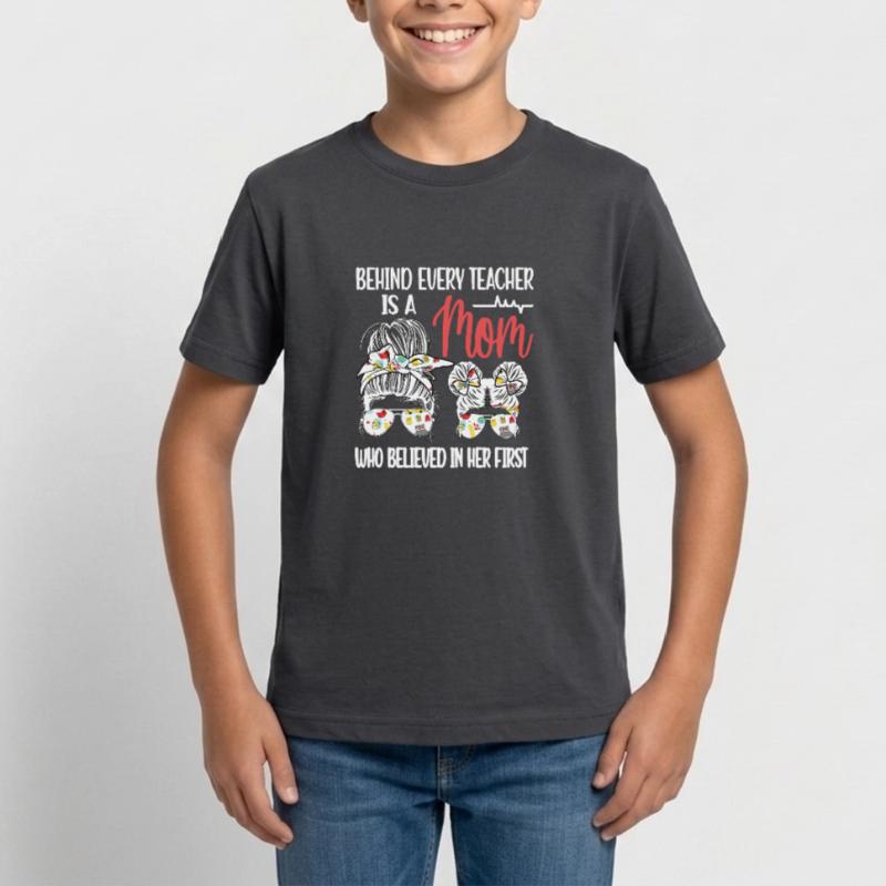 Mutter Einer Lehrerin Mama Einer Lehrerin Mutter Teenager T-Shirt
