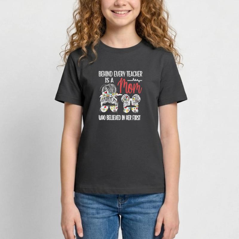 Mutter Einer Lehrerin Mama Einer Lehrerin Mutter Teenager T-Shirt
