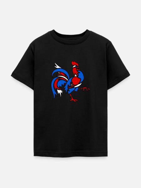 Der Hahn - Teenager T-Shirt - Schwarz