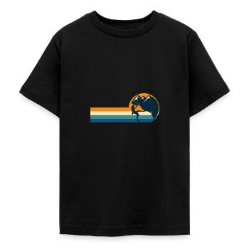 Kletterwand Klettern Sportklettern - Teenager T-Shirt - Schwarz - Vorne - AI Model Teenager Male light (155cm)