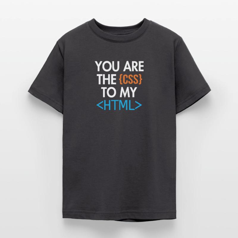 Vous êtes le CSS de mon HTML Developer Coder T-shirt Ado