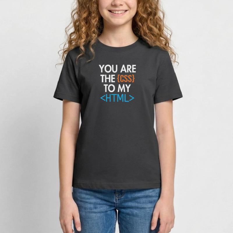 Vous êtes le CSS de mon HTML Developer Coder T-shirt Ado